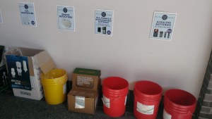 Recycling Station at City Hall